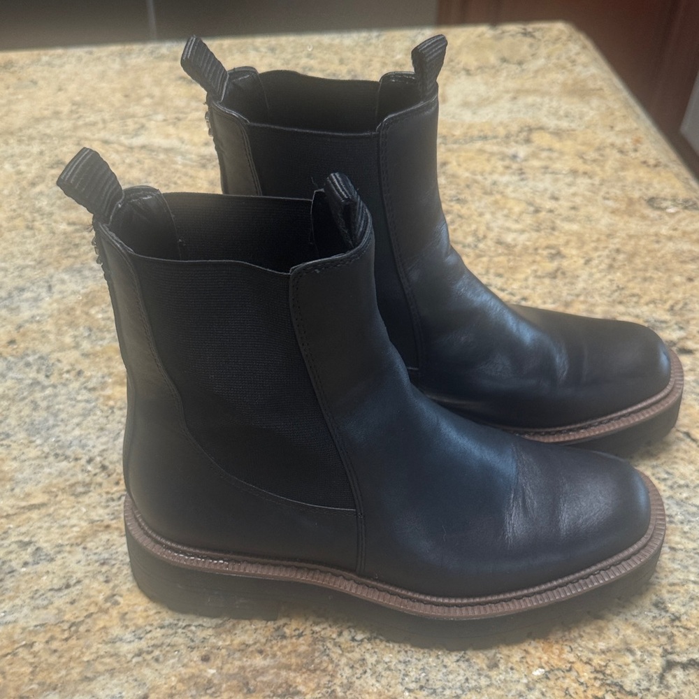 Sam Edelman Black Ankle Boots